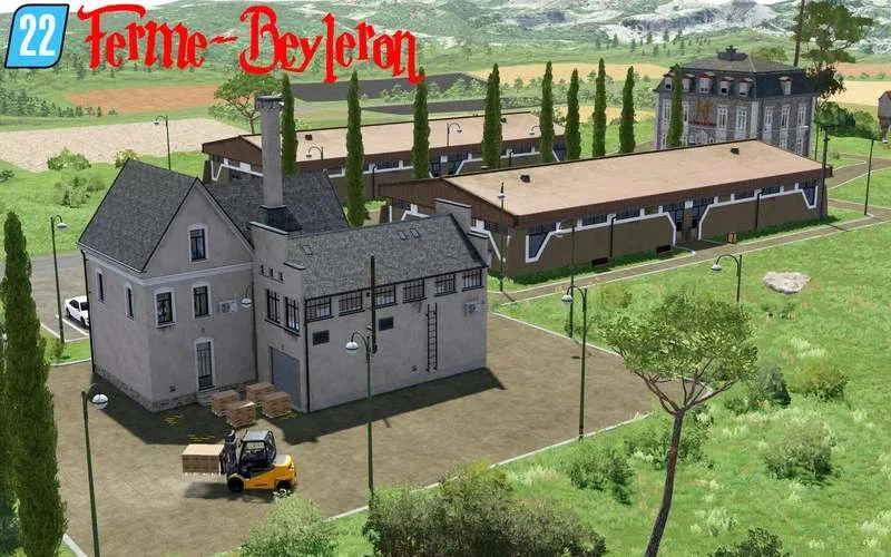 Ferme-Beyleron v1.6 FS22 FS22 Mod Free Download