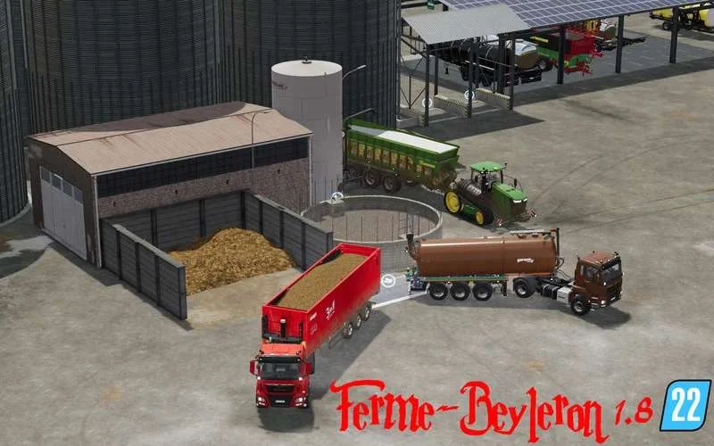 Ferme Beyleron v1.8 FS22 FS22 Mod Free Download
