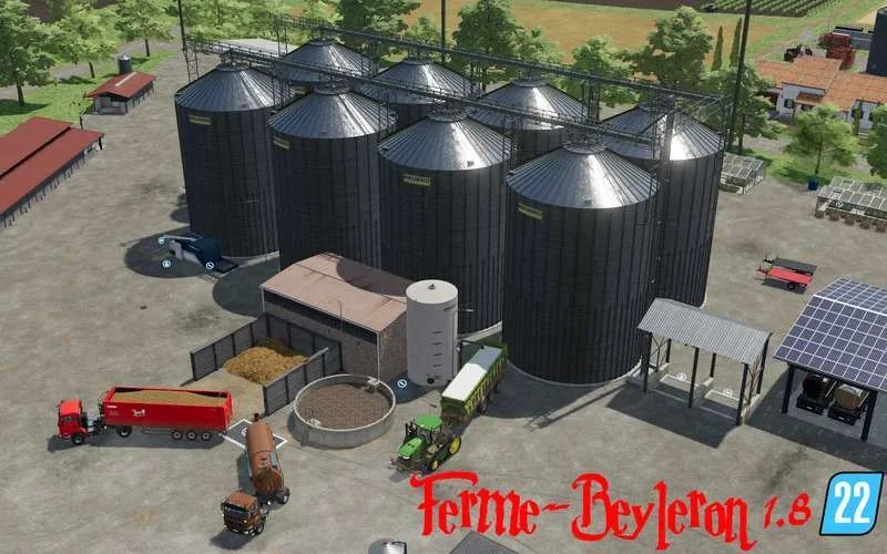 Ferme Beyleron v1.9 FS22 FS22 Mod Free Download