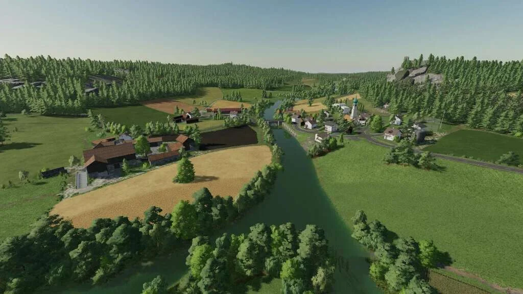 Fichthal Map v1.1 FS22 FS22 Mod Free Download
