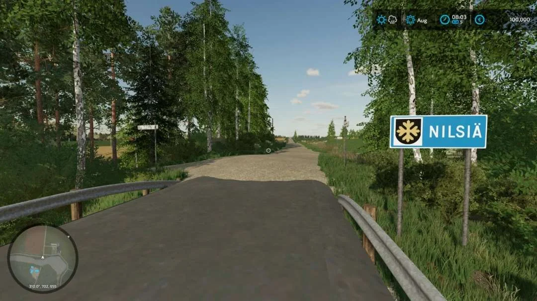 Finland Map Jokitie v1.0 FS22 FS22 Mod Free Download