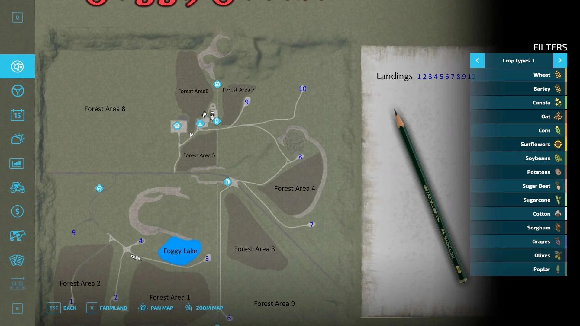 Foggy Forest v1.0 FS22 FS22 Mod Free Download