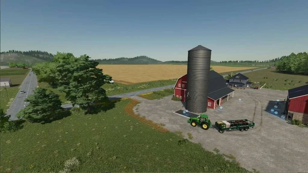Four Fields v1.0 FS22 FS22 Mod Free Download