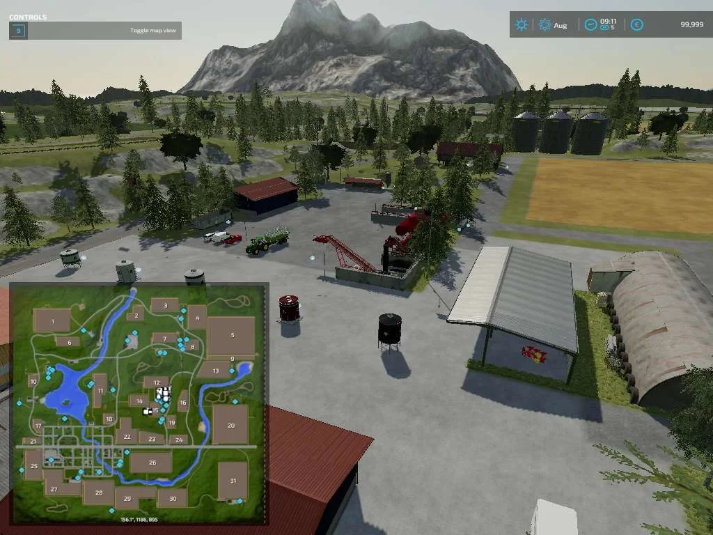 Goldcrest Valley v1.0.0.1 FS22 FS22 Mod Free Download