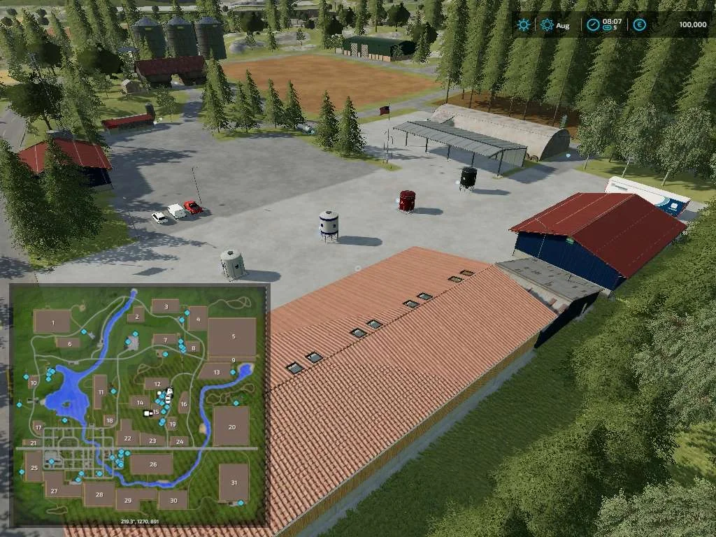 Goldcrest Valley v1.2 FS22 FS22 Mod Free Download