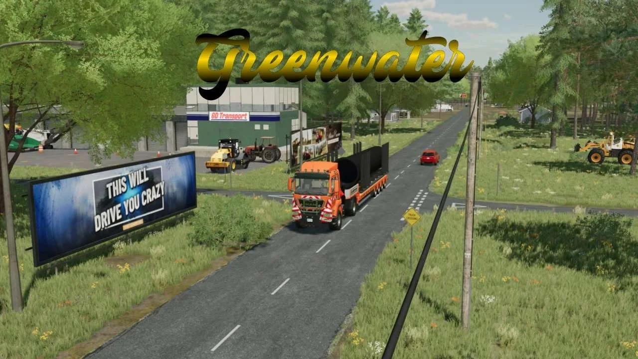 Greenwater tp v1.2 FS22 FS22 Mod Free Download