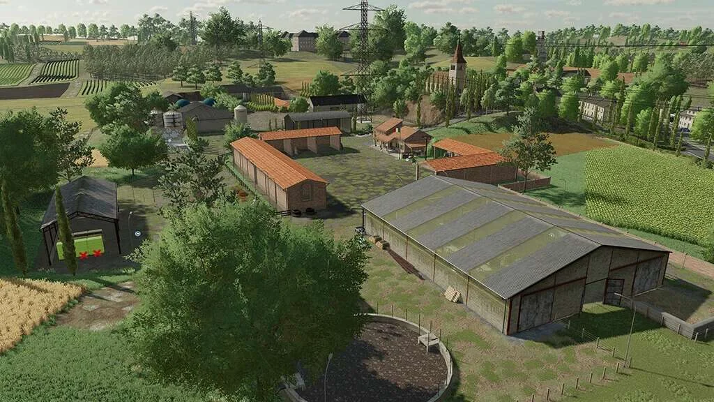 Hills Of Tuscany v1.1.0.1 FS22 FS22 Mod Free Download