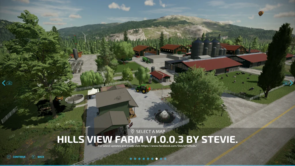 Hills View Farm V1.0.0.3 FS22 FS22 Mod Free Download