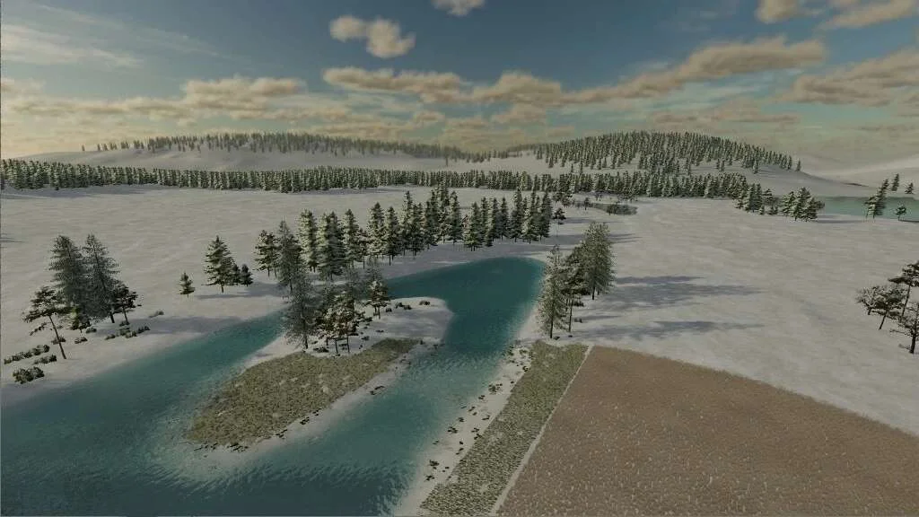 Hinterland Map v1.1 FS22 FS22 Mod Free Download