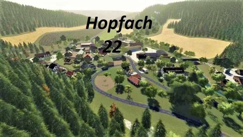 Hopfach Map v1.0.1.5 FS22 FS22 Mod Free Download