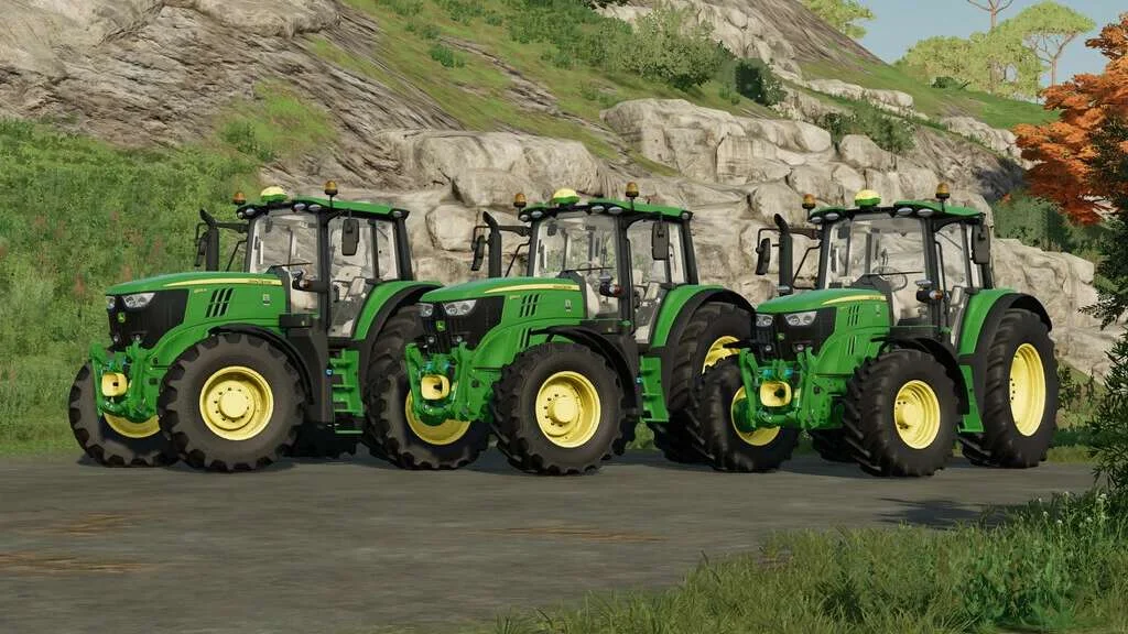John Deere 6M Series v1.3 FS22 FS22 Mod Free Download
