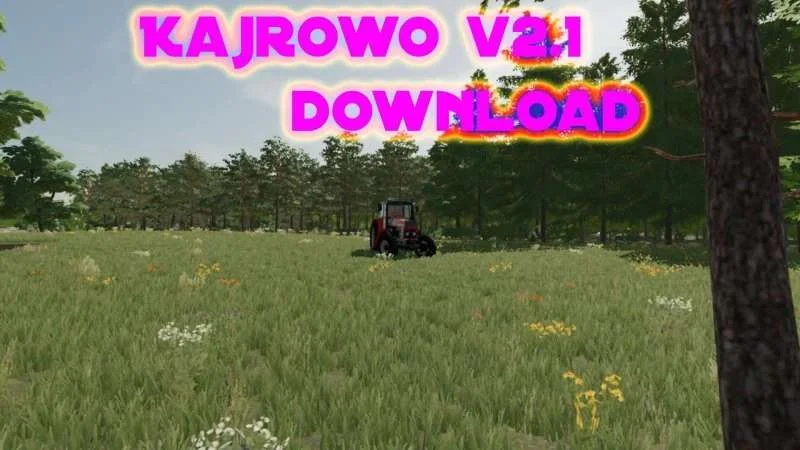 KAJROWO Map v2.1 FS22 FS22 Mod Free Download