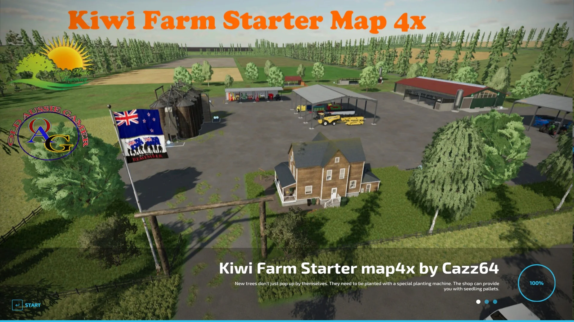 KIWI FARM 4X V1.0 FS22 FS22 Mod Free Download