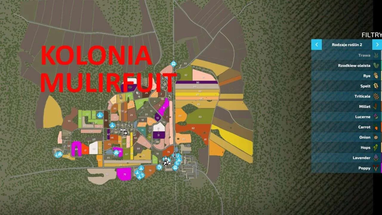 Kolonia Multifruit v1.0 FS22 FS22 Mod Free Download