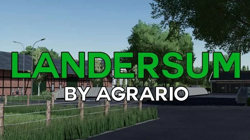 Landersum Map v1.0 FS22 FS22 Mod Free Download