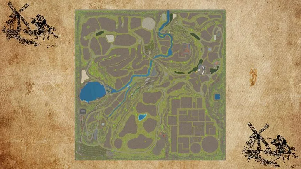 Lands Of La Mancha v1.0 FS22 FS22 Mod Free Download