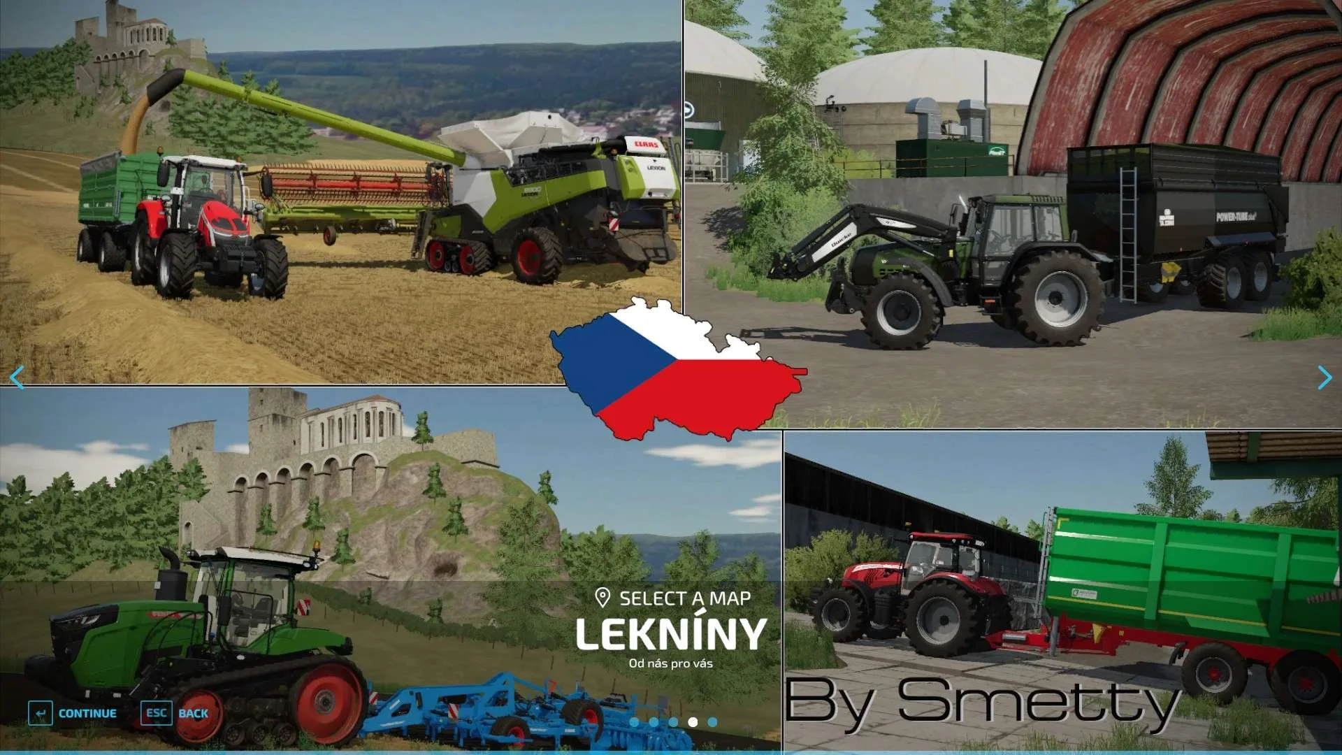 Lekniny Map v1.0 FS22 FS22 Mod Free Download