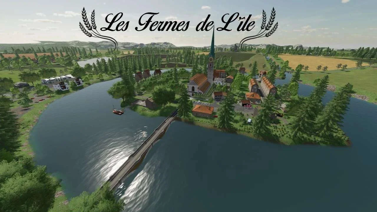 Les fermes de l’île v1.0 FS22 FS22 Mod Free Download