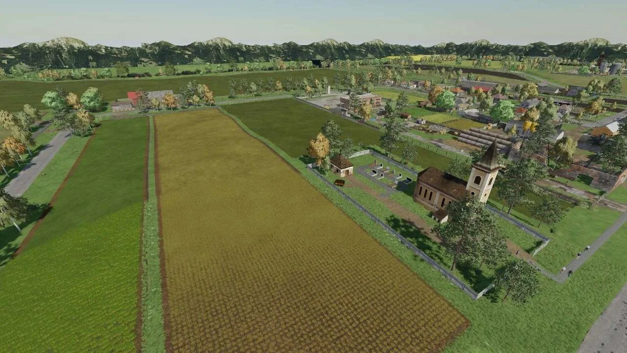 Mezöfalva Map v1.0 FS22 FS22 Mod Free Download