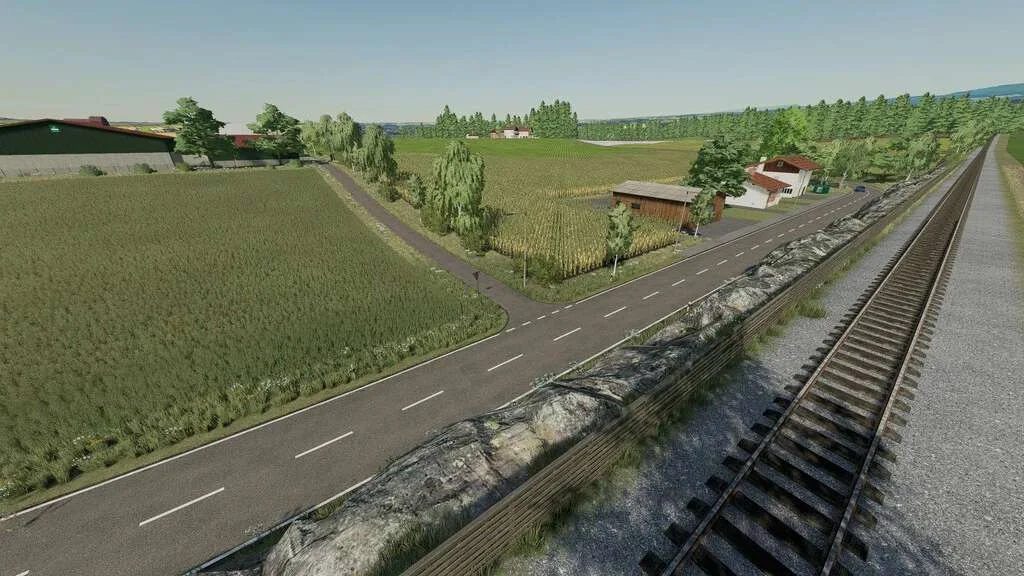 Mill Landscape Midland v1.0.0.2 FS22 FS22 Mod Free Download