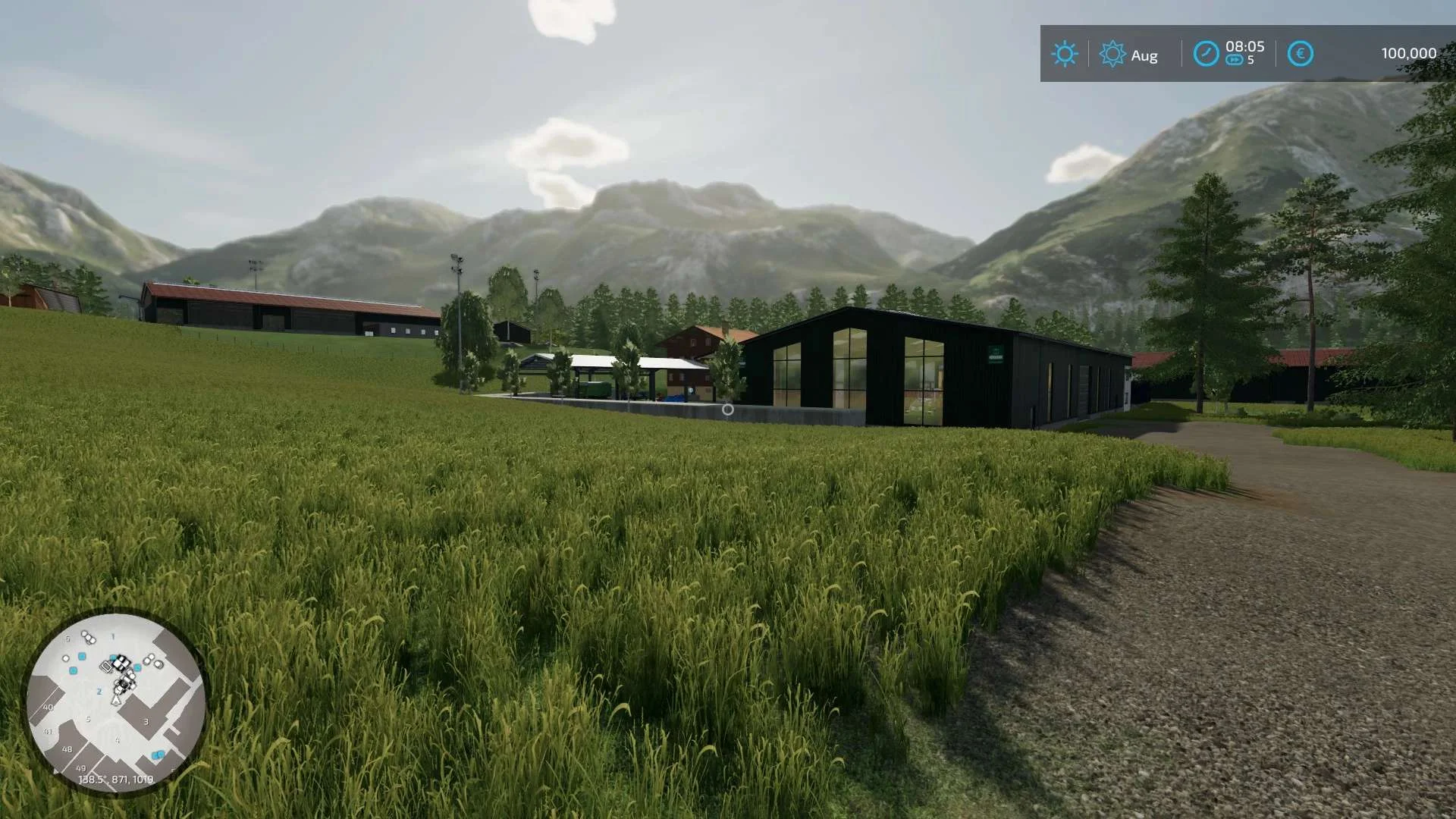Muehlbachtal Map v1.0 FS22 FS22 Mod Free Download