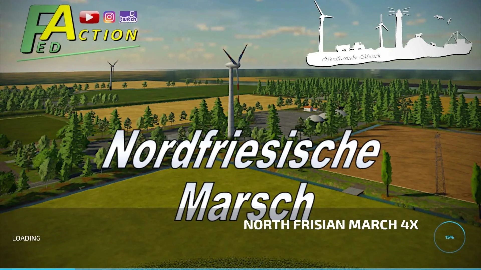 NF Marsch Map v2.3 FS22 FS22 Mod Free Download