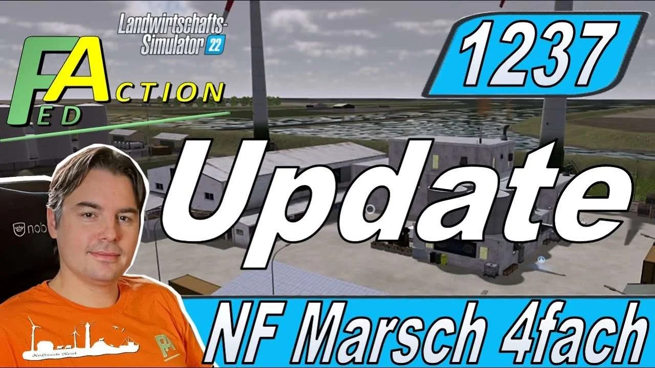 NF Marsch Map v3.6 FS22 FS22 Mod Free Download