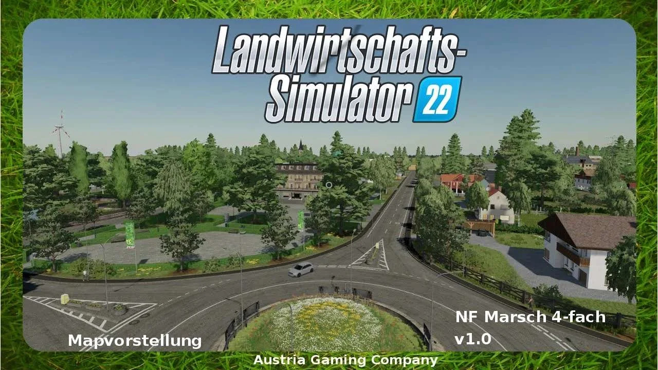NF Marsch Map v3.7 FS22 FS22 Mod Free Download