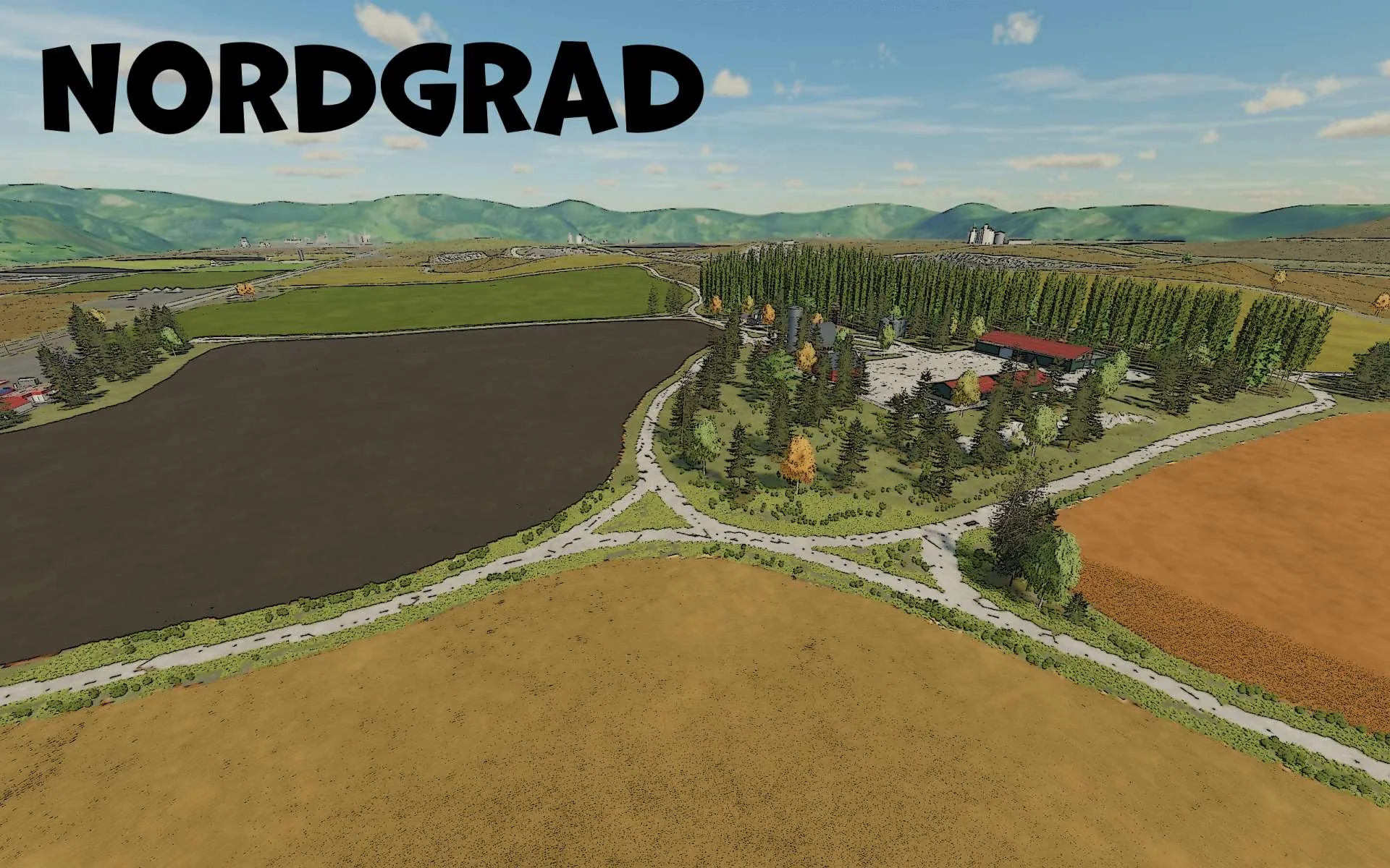Nordgrad Map V1.0 FS22 FS22 Mod Free Download