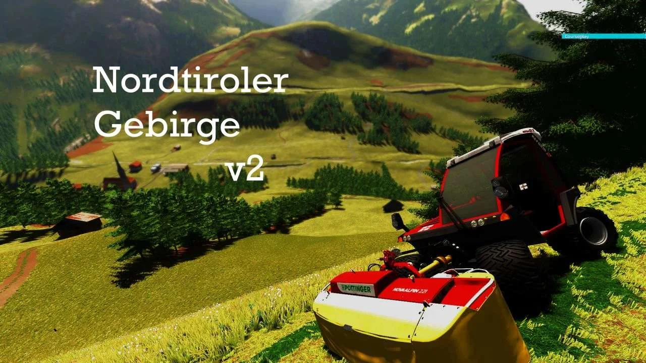 Nordtiroler Gebirge v2.0 FS22 FS22 Mod Free Download