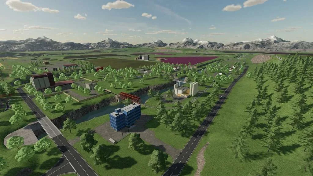 Oberthal Map v1.0 FS22 FS22 Mod Free Download