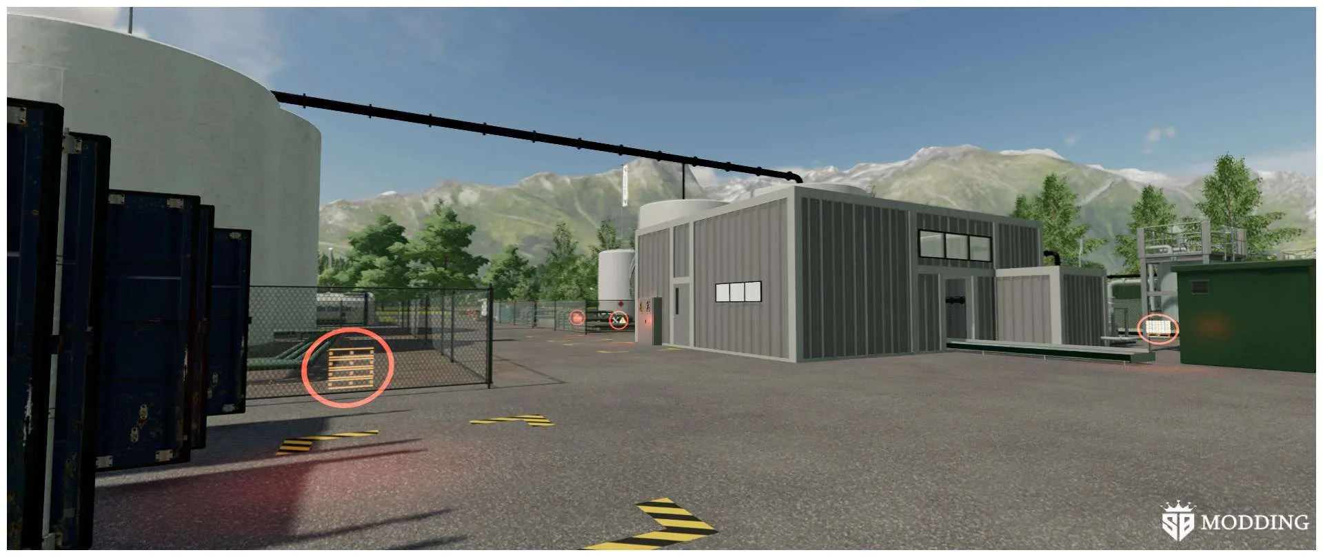 Oilraffinerie Map v1.0 FS22 FS22 Mod Free Download