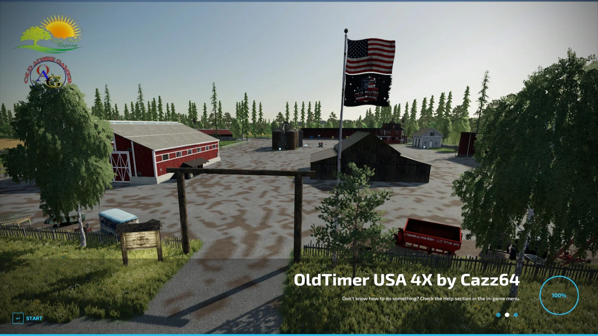 Old Timers USA 4x V1.2 FS22 FS22 Mod Free Download