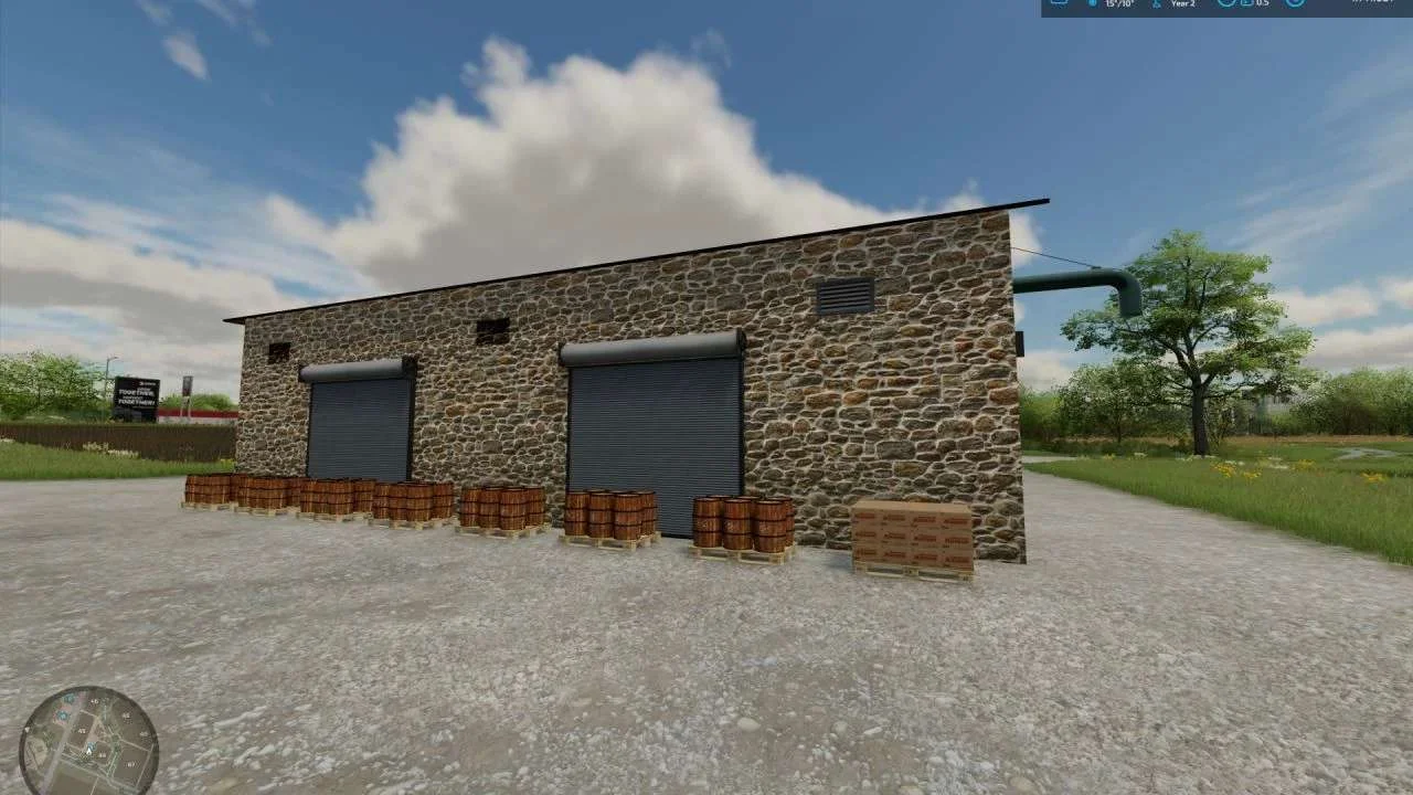 Old winery v1.5 FS22 FS22 Mod Free Download