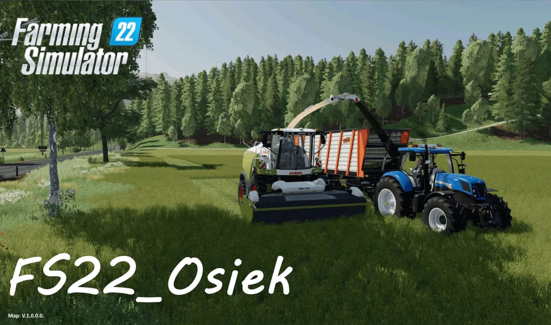 Osiek Map v1.0 FS22 FS22 Mod Free Download