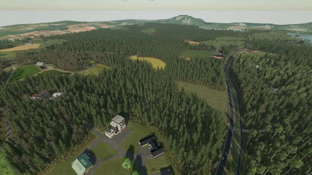 Paksuniemi Map v1.1 FS22 FS22 Mod Free Download