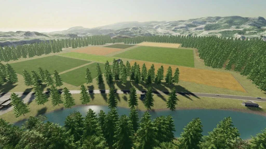 Piney Run Map V2.1 FS22 FS22 Mod Free Download