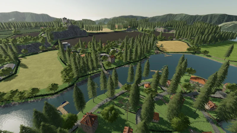 Riverview V3.0 FS22 FS22 Mod Free Download