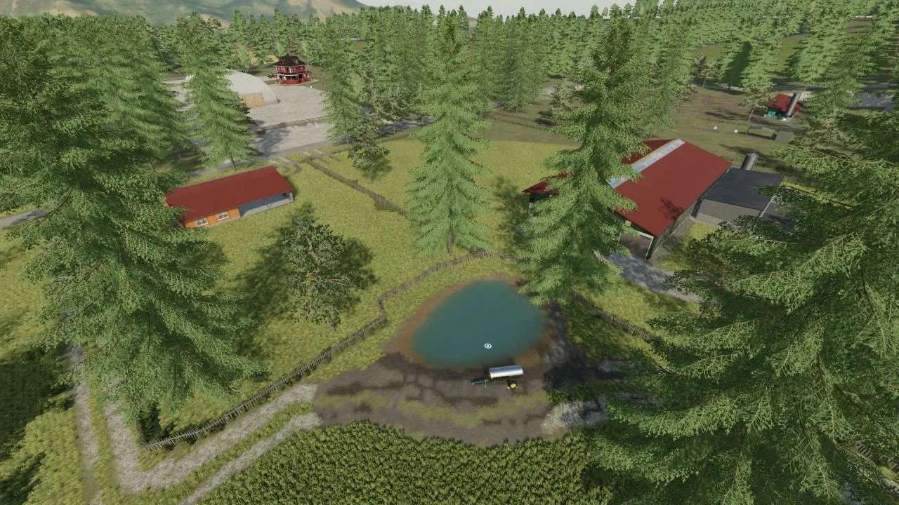 Rustic Acres Production (With Fences & Gates) BETA v1.0 FS22 FS22 Mod Free Download