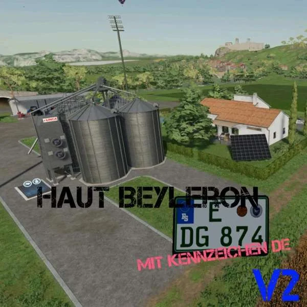 Skin Beyleron with license plate DE v2.0.0.1 FS22 FS22 Mod Free Download