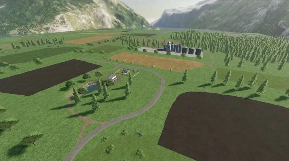 Split Mountain Ranch v1.0 FS22 FS22 Mod Free Download