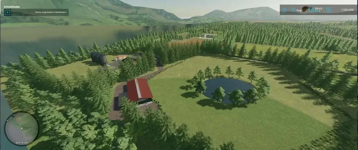 Steinbergerwald 4fach v1.1 FS22 FS22 Mod Free Download