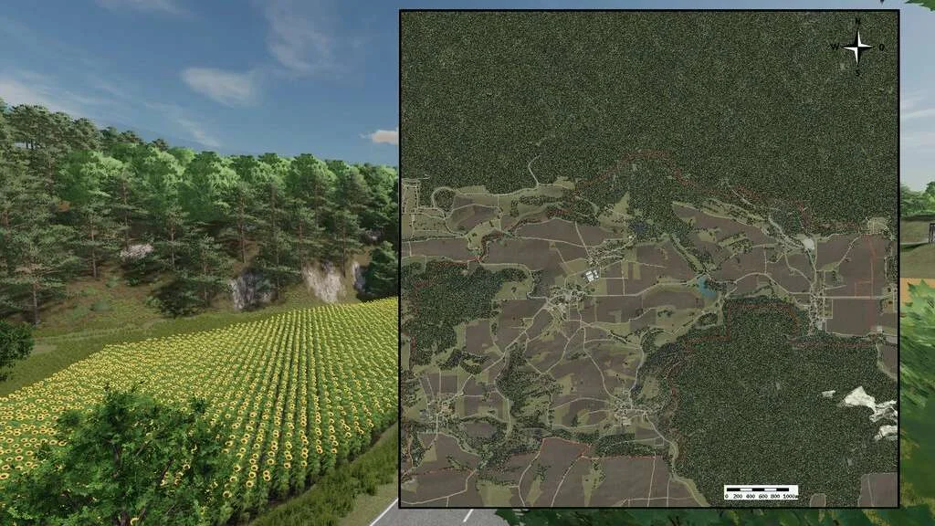 Suedharz Map v1.2 FS22 FS22 Mod Free Download