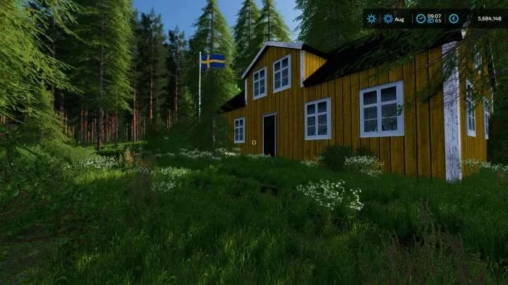 Swedish Skogberg Map V1.0 FS22 FS22 Mod Free Download