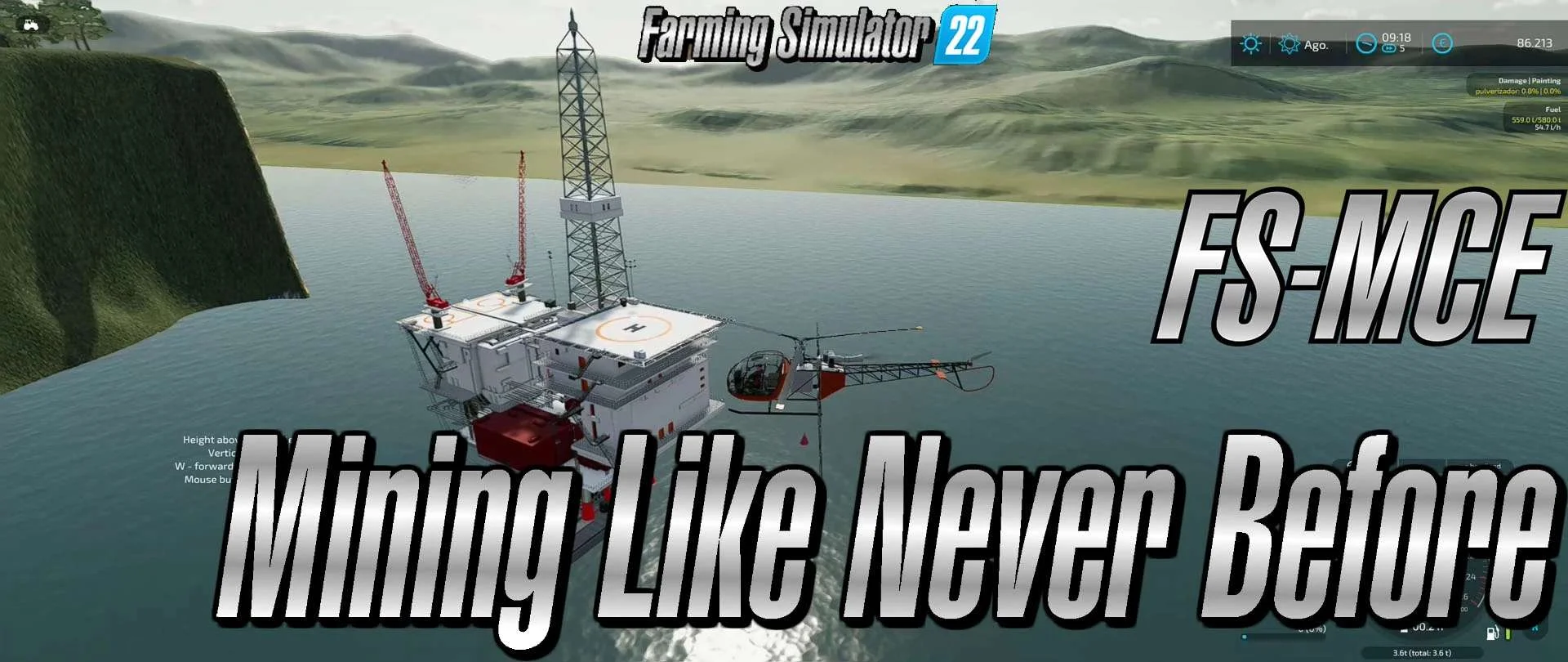 TCBO Mining Construction Economy V1.0 FS22 FS22 Mod Free Download