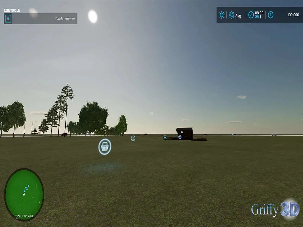 Template Map v1.0 FS22 FS22 Mod Free Download