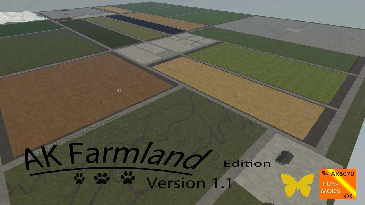 The AK_Farmland Edition v1.1 FS22 FS22 Mod Free Download
