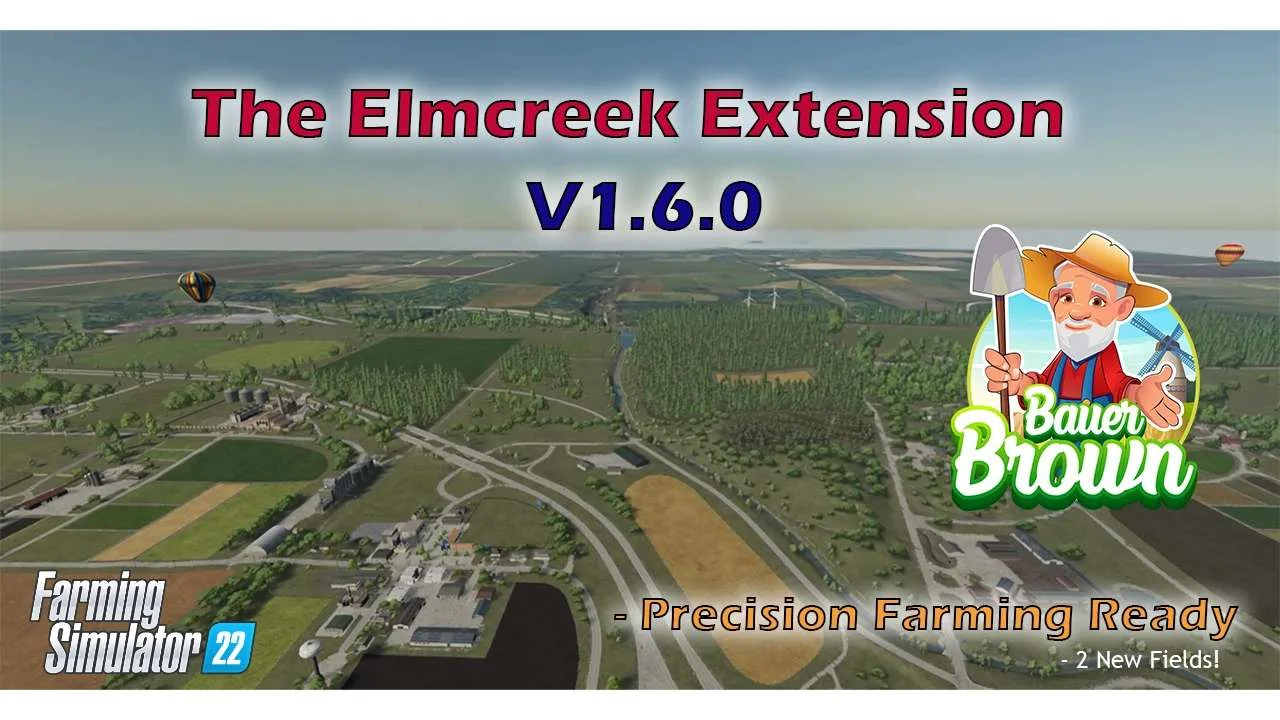 The Elmcreek Extension v1.6 FS22 FS22 Mod Free Download