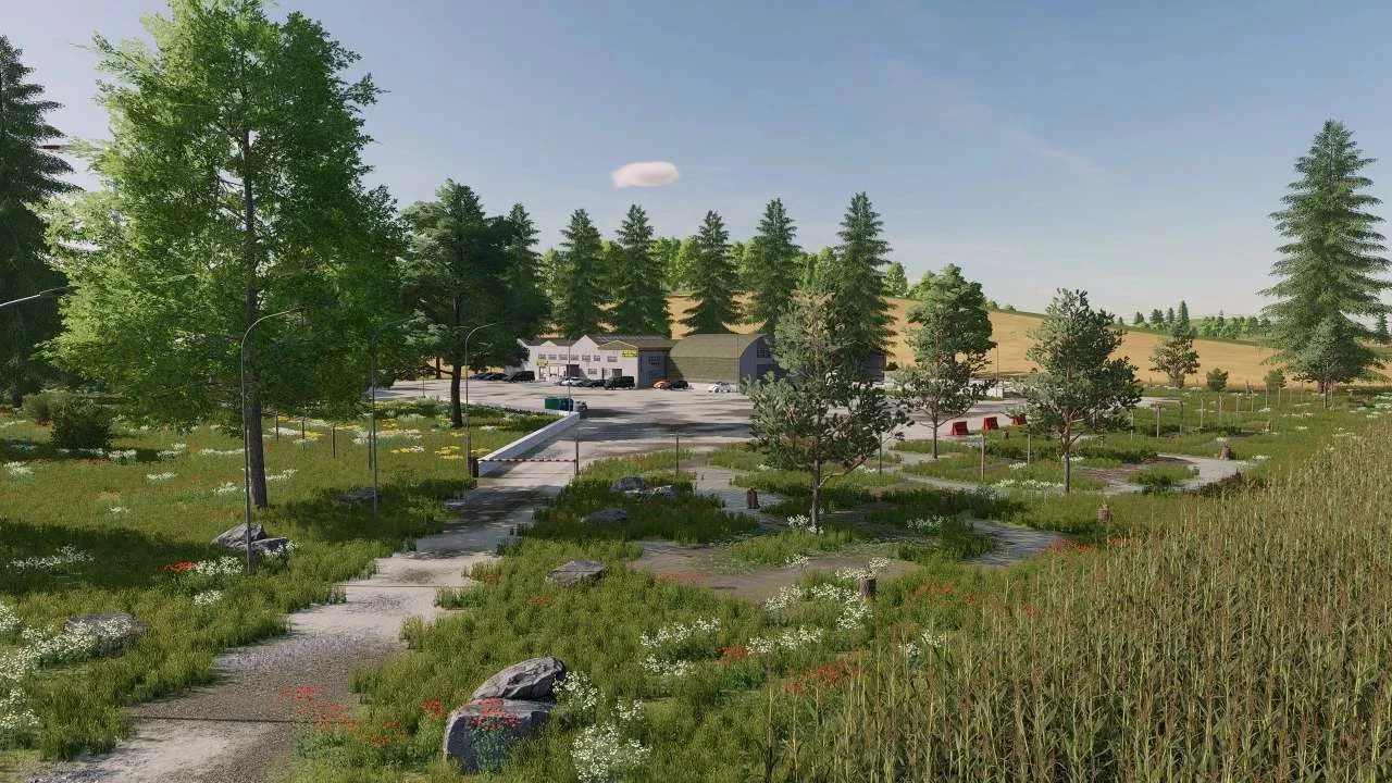 The French Plain v1.0 FS22 FS22 Mod Free Download