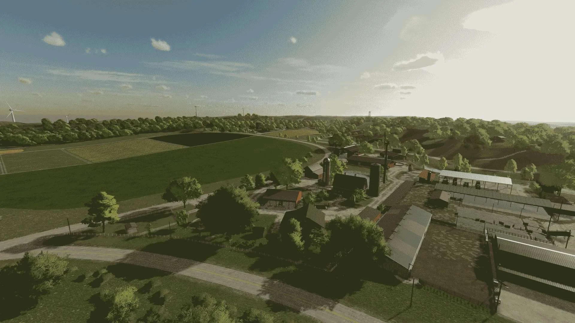 The Red Farm on Elmcreek (just updated mods) v2.1 FS22 FS22 Mod Free Download